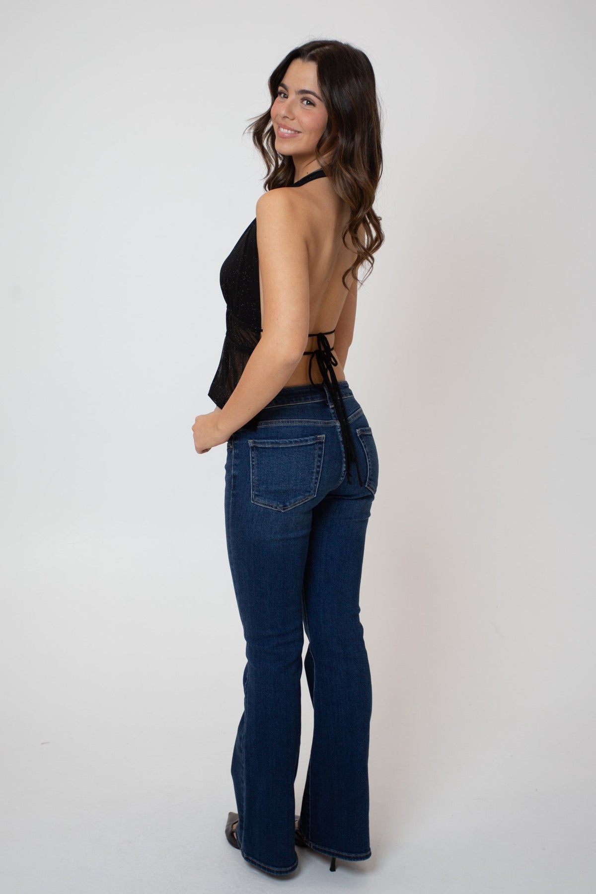 Midnight Glimmer Top