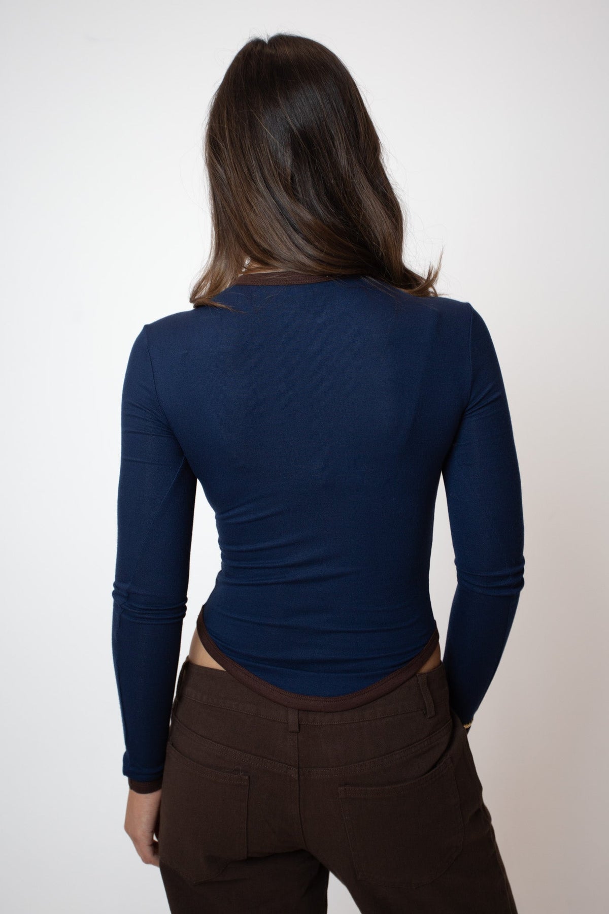 Kai Long Sleeve in Navy