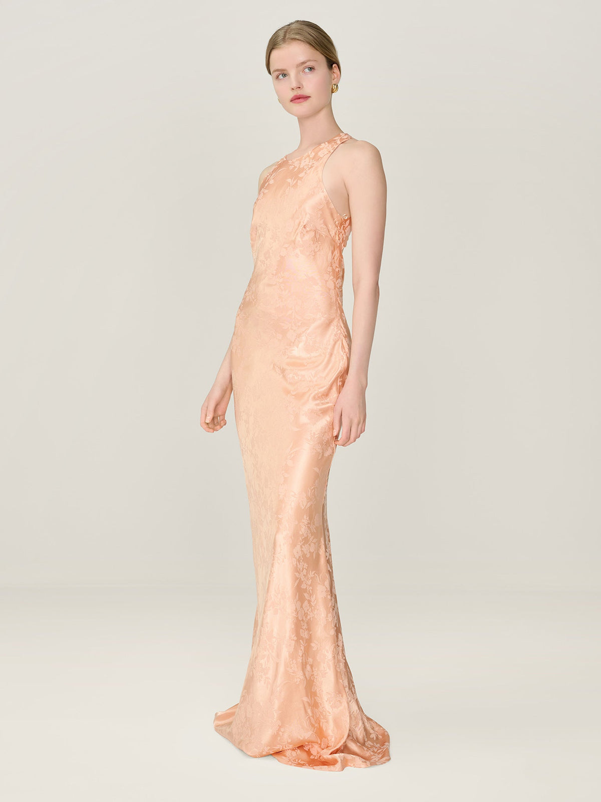 Jai Jacquard Dress in Prairie Sunset