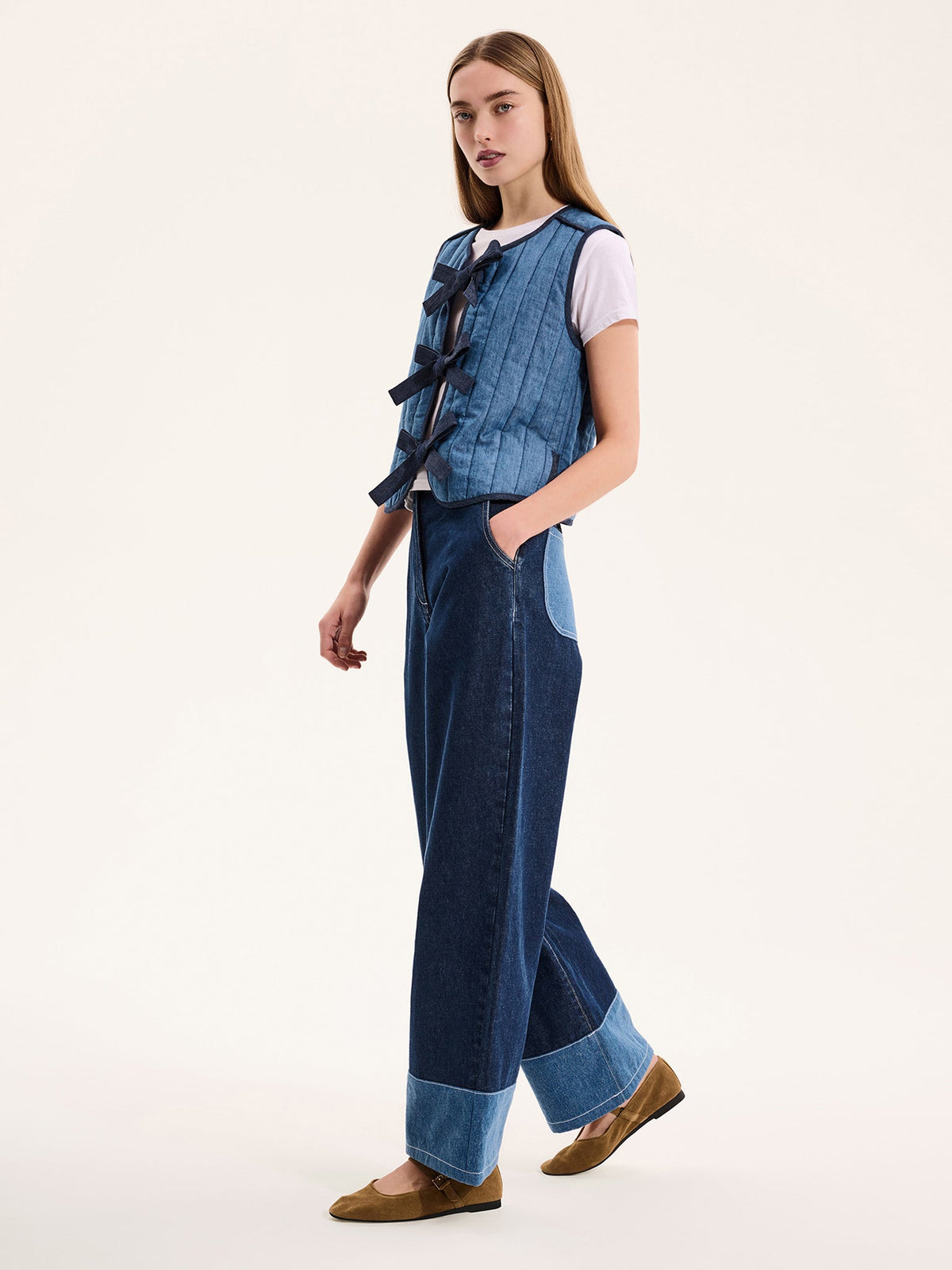 Jojo Gilet in Blue