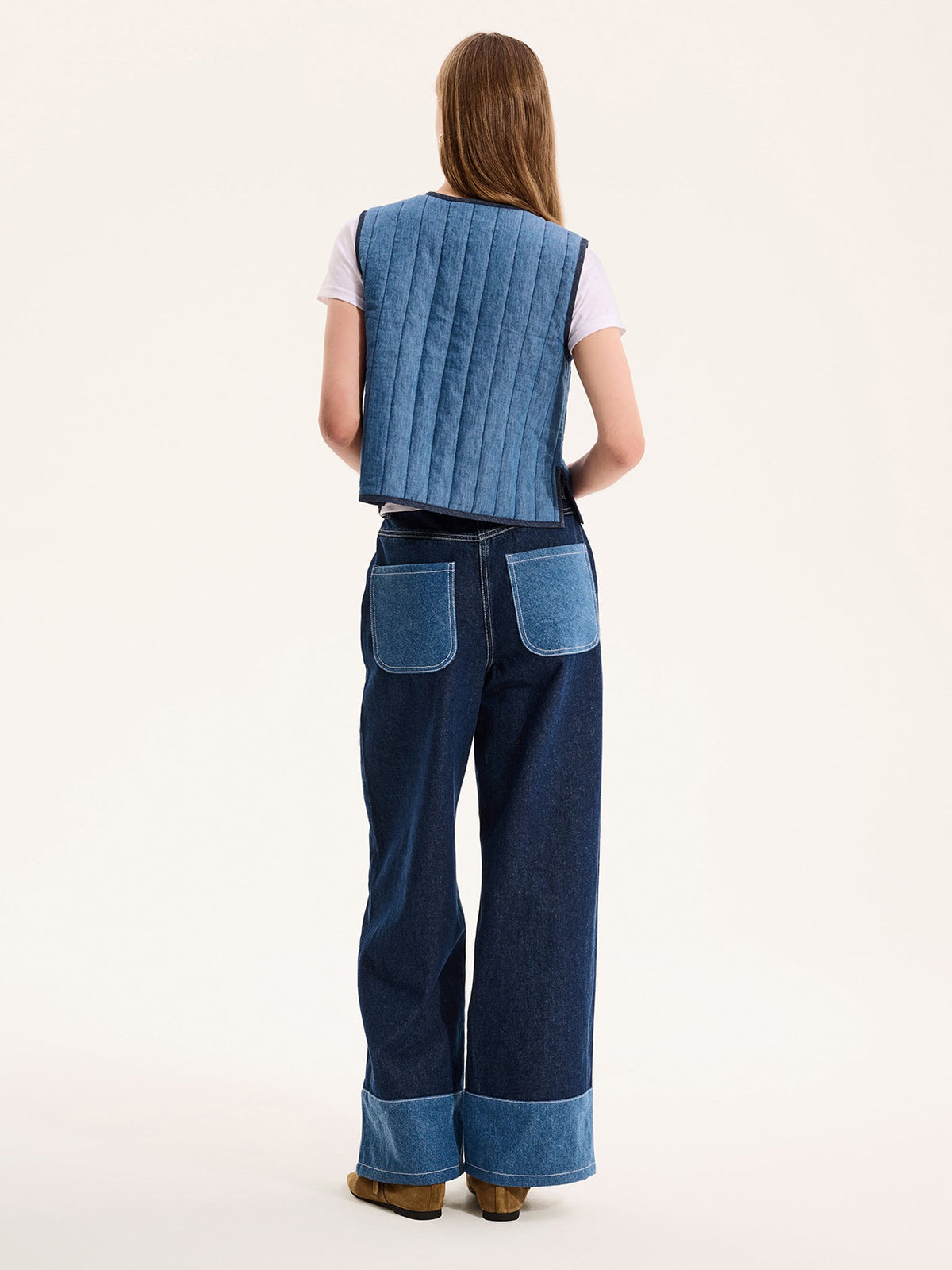 Jojo Gilet in Blue