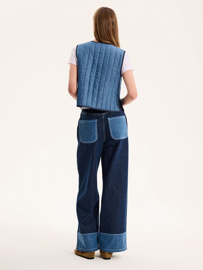 Jojo Gilet in Blue