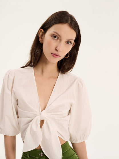 Karina Top in White