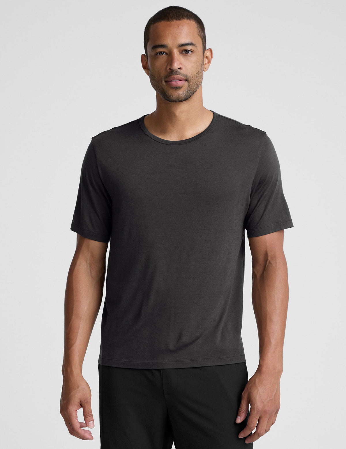 Merino Wool Men's Short Sleeve Crew