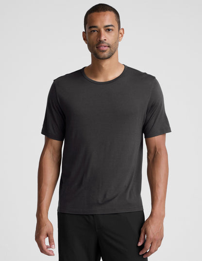 Merino Wool Men's Short Sleeve Crew