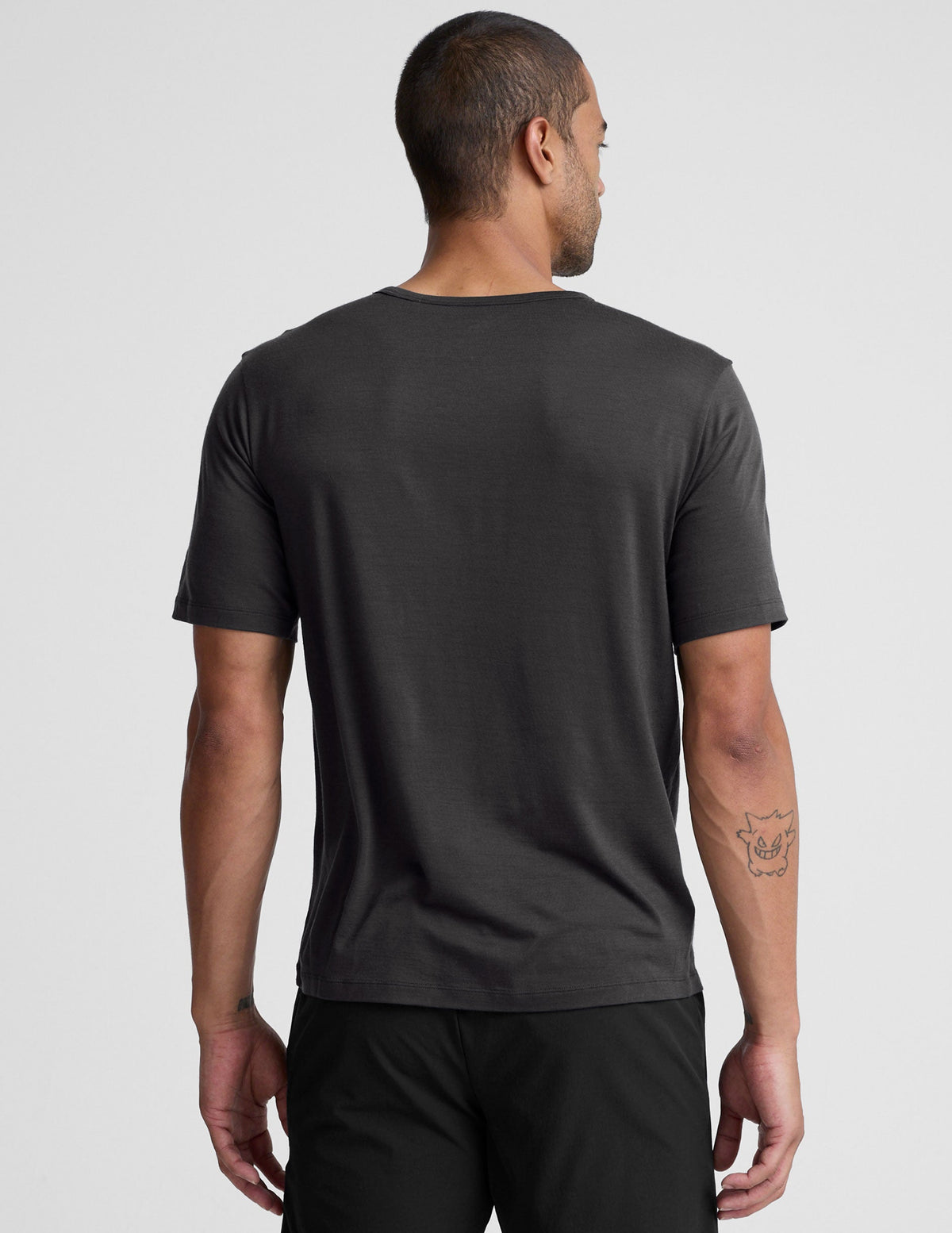 Merino Wool Men's Short Sleeve Crew