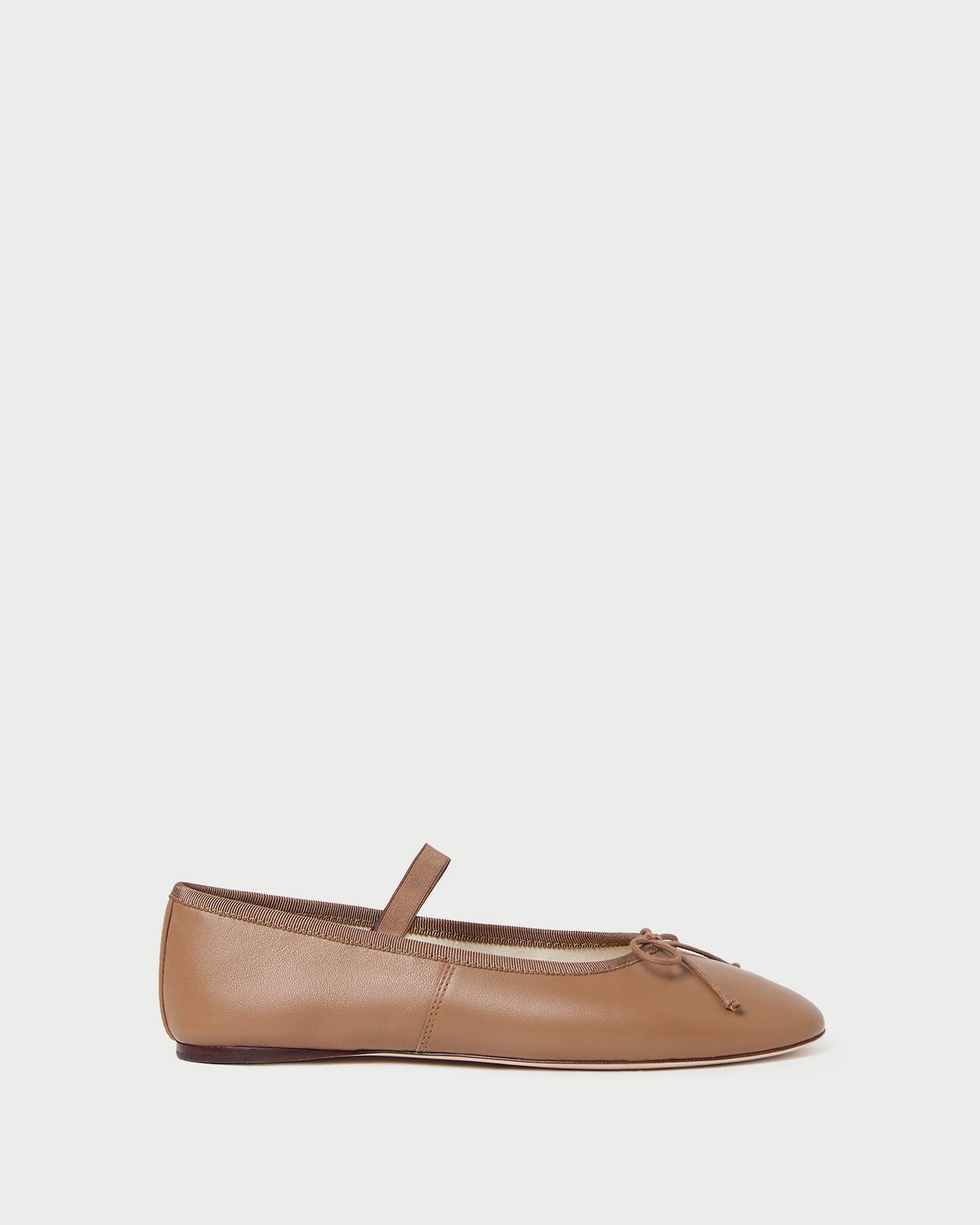 Leonie Safari Leather Ballet Flat