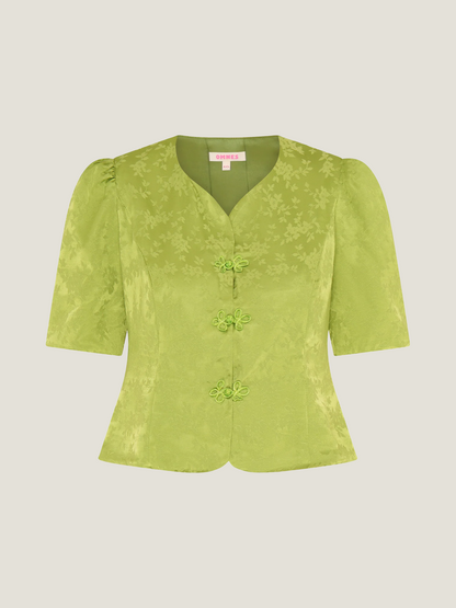 Lorelai Blouse in Lima Bean