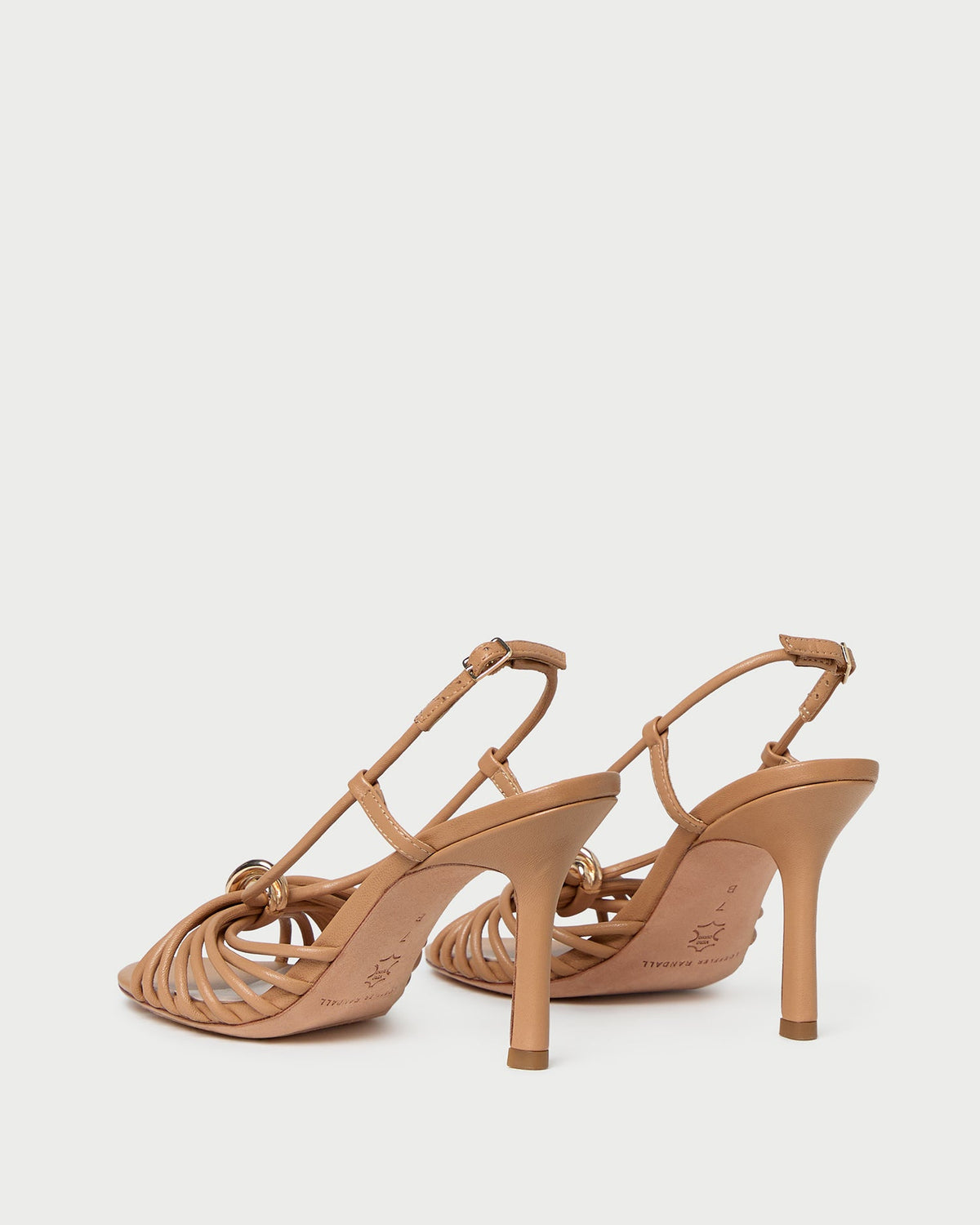 Mareka Dune Leather Heeled Sandal