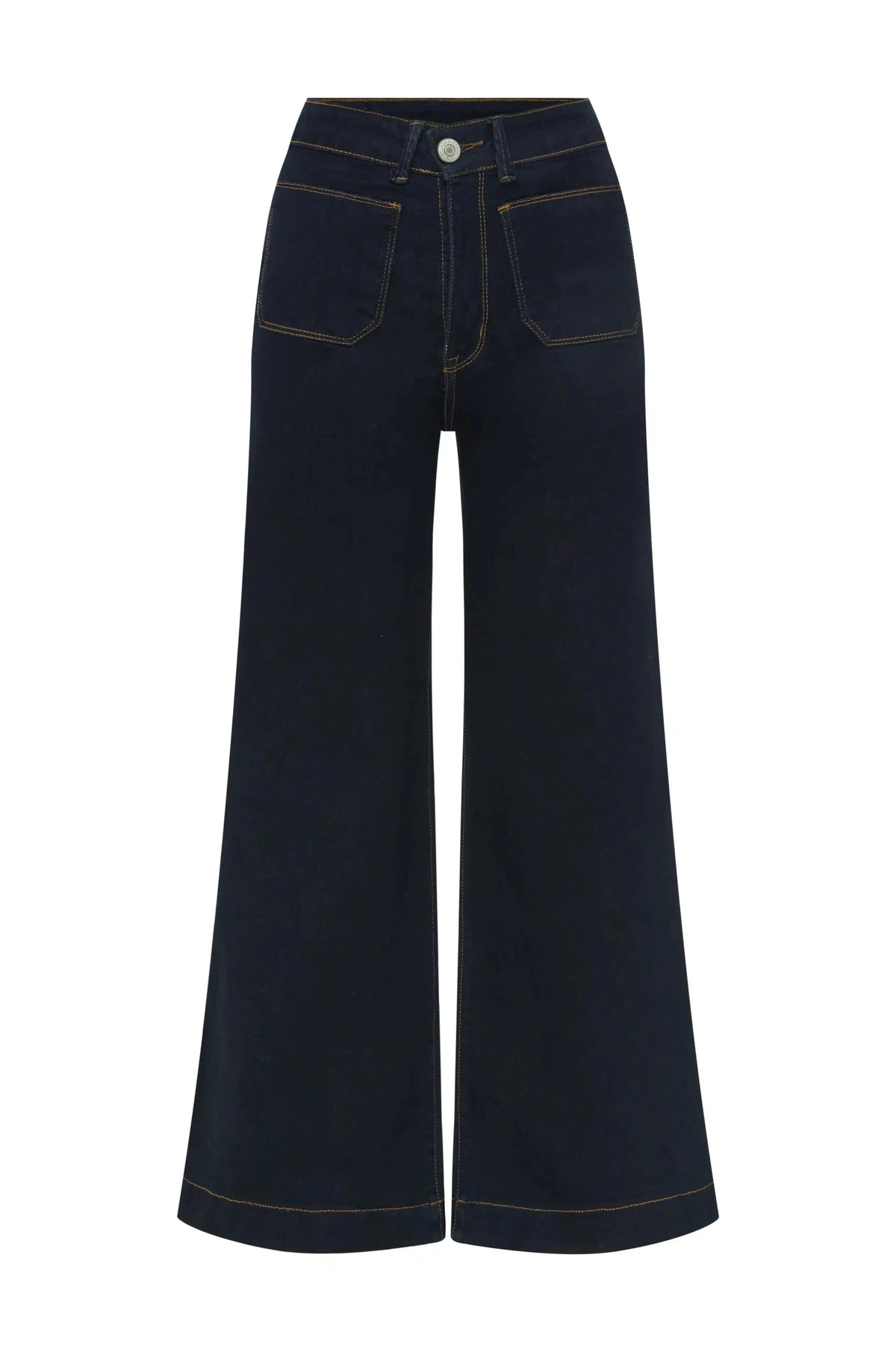 Maddy Wide Leg Dark Denim Jeans