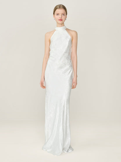 Milos Dress in Ivory