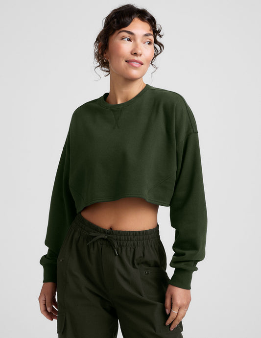 LuxeFleece™ Cropped Sweatshirt