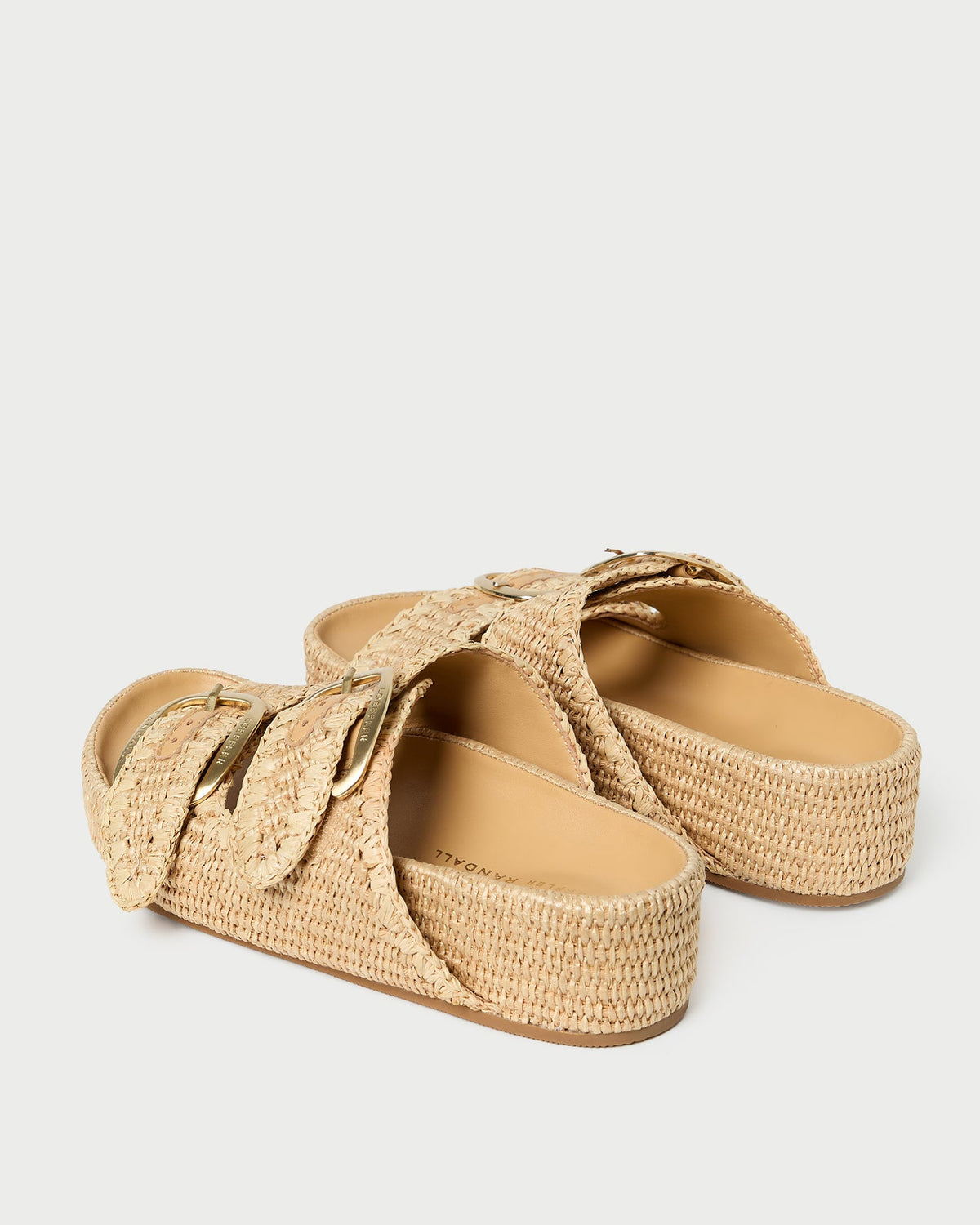 Nico Natural Two-Band Sandal