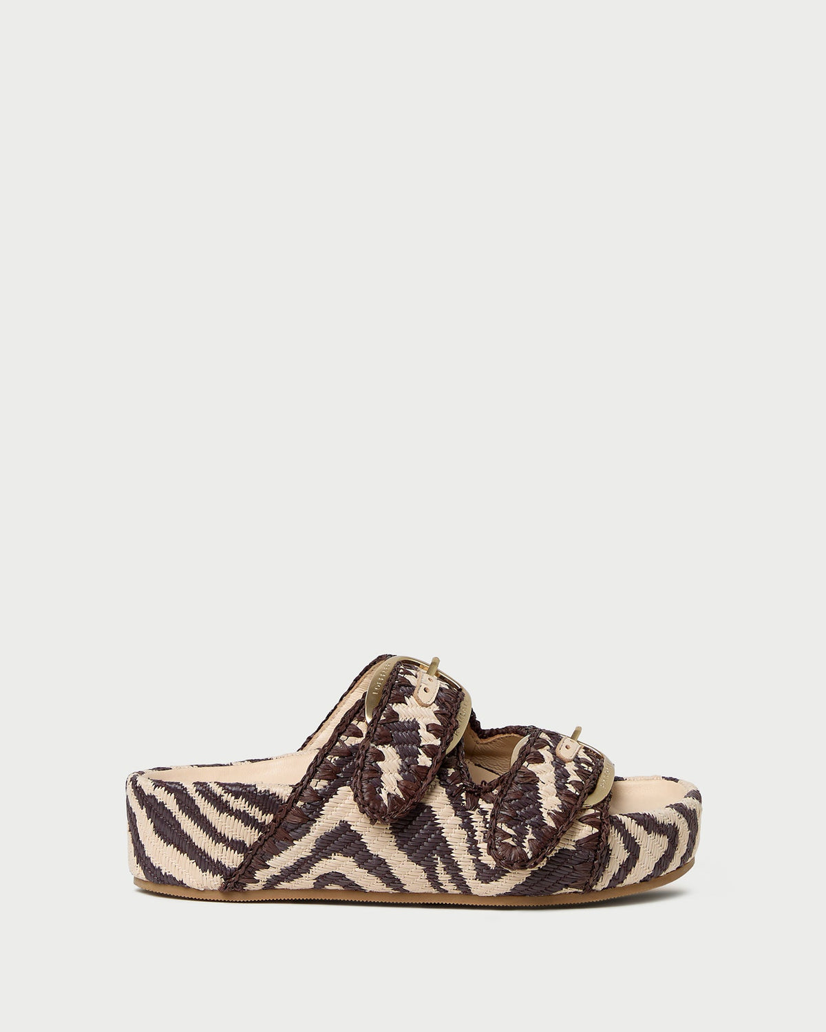 Nico Zebra Two-Band Sandal