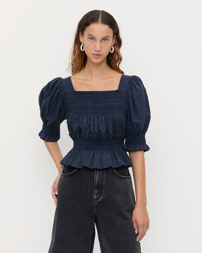 Nicola Smocked Blouse