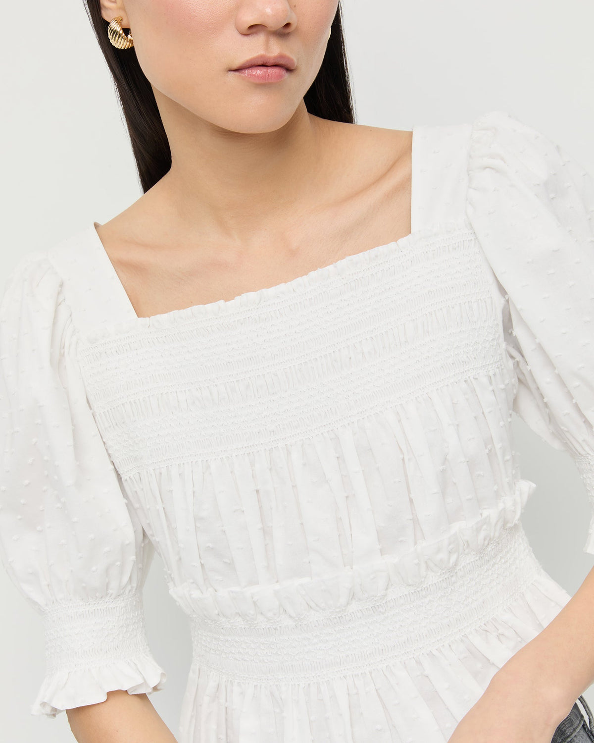 Nicola Smocked Blouse