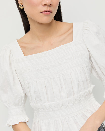 Nicola Smocked Blouse