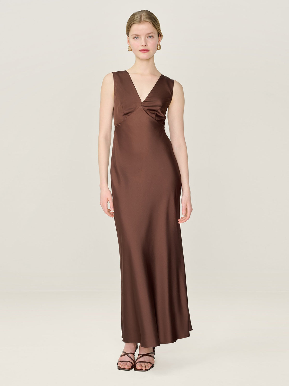 Nova Dress in Chocolate