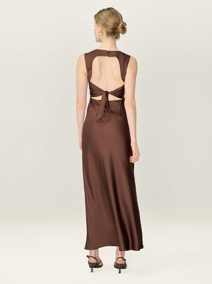 Nova Dress in Chocolate