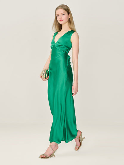 Nova Dress in Emerald Green