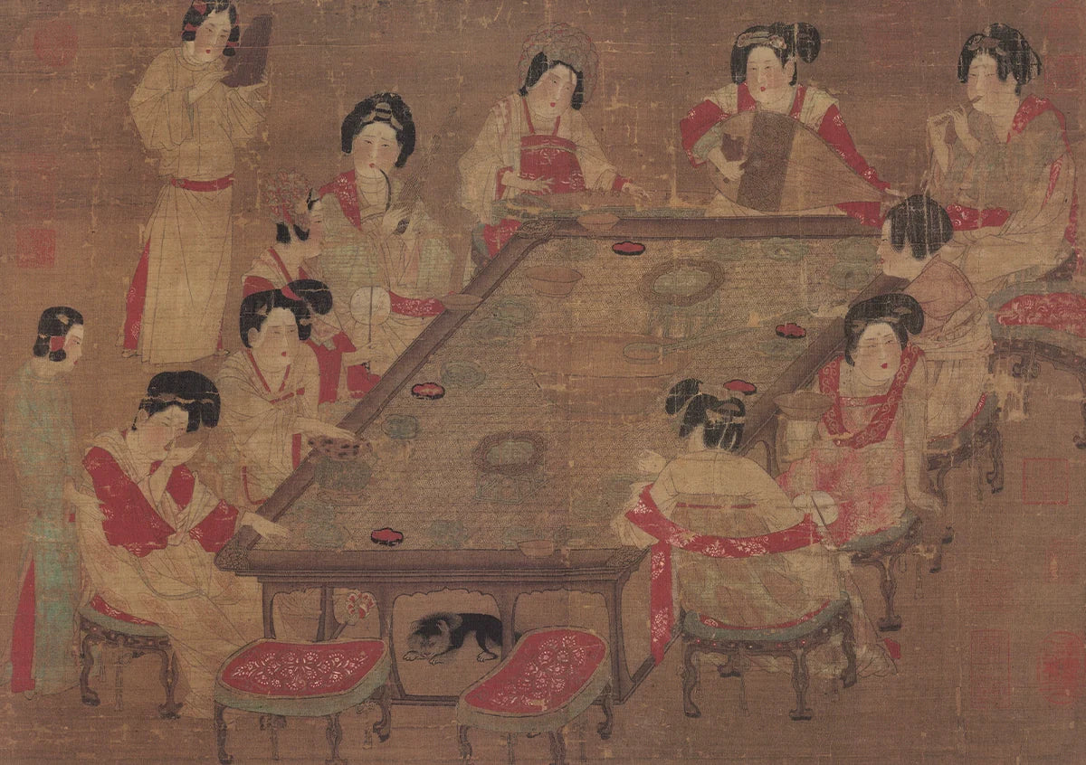 Cehai 策海 Tang Dynasty Embroidered Hezi Restoration Qixiong Ruqun Set
