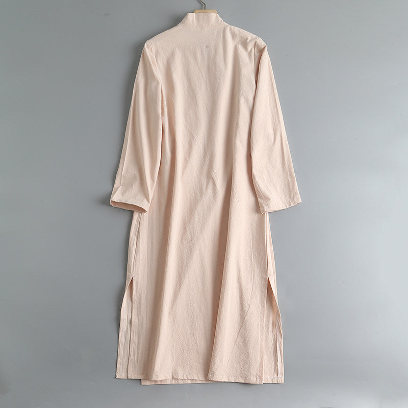 Luo Ying 落英 Falling Petals Song & Ming Pure Cotton Jiaoling Changshan Long Top