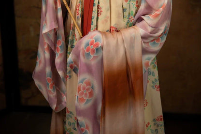 Fan Su 樊素 Middle Tang Mulberry Silk Restoration Qixiong Ruqun Deposit