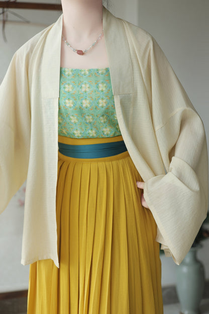 Suan Mei 酸梅 Sour Plum Song Dynasty Duanshan Various Straight Sleeve Short Tops