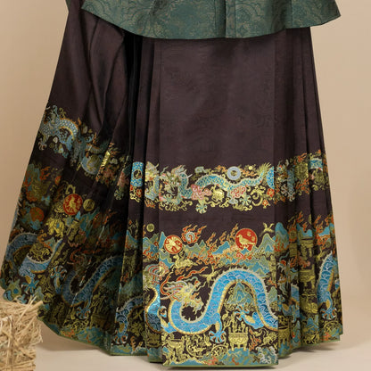 Yangtze River Dragon 长江黄河龙 Ming Dynasty Mamian Skirt