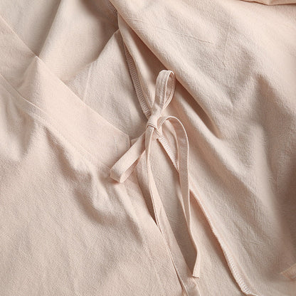 Luo Ying 落英 Falling Petals Song & Ming Pure Cotton Jiaoling Changshan Long Top