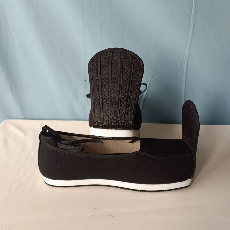 Mu Tan 木炭 Charcoal Song Ming Men's Qiaotou Raised Head Square Shoes