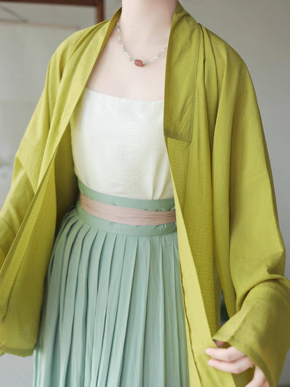 Suan Mei 酸梅 Sour Plum Song Dynasty Duanshan Various Straight Sleeve Short Tops