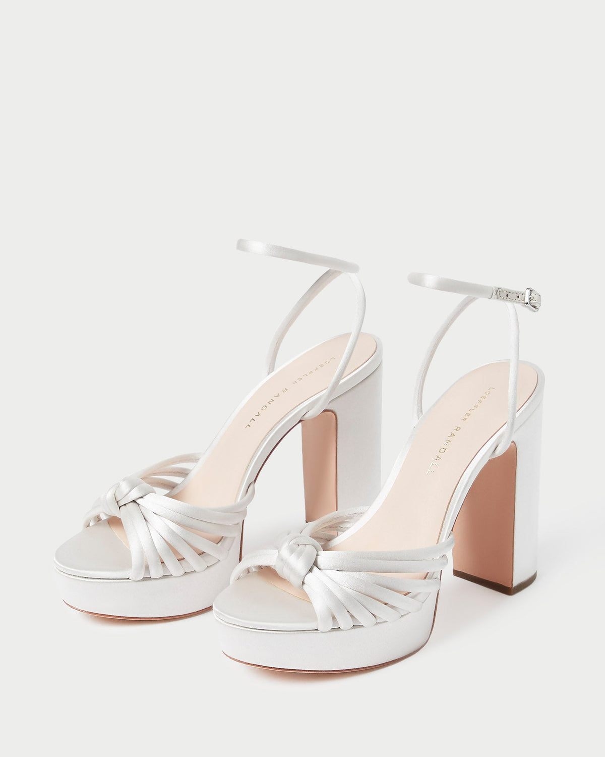 Rivka Cream Knot Platform Sandal