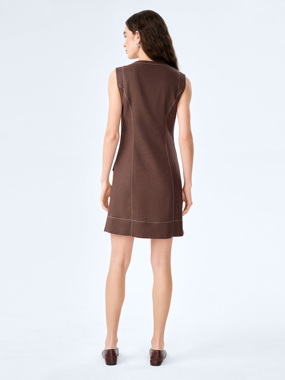 Raphi Dress in Chocolate