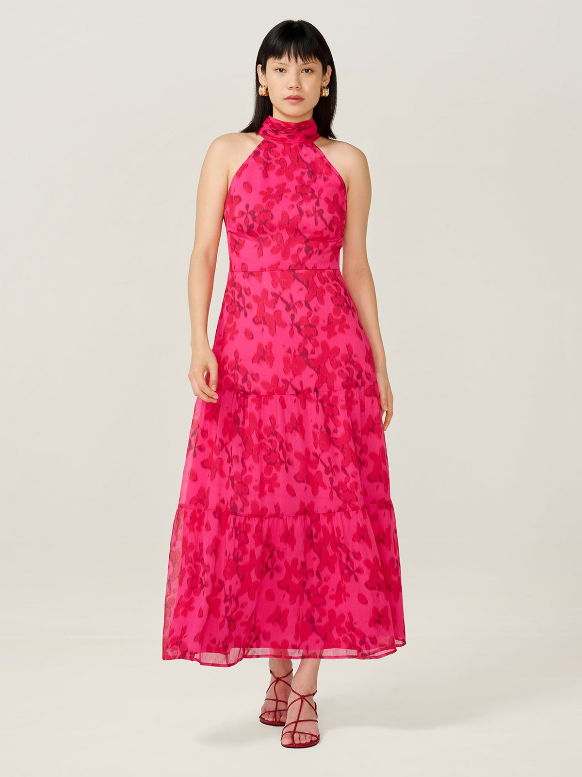 Romeo Dress in Hazy Petal Print