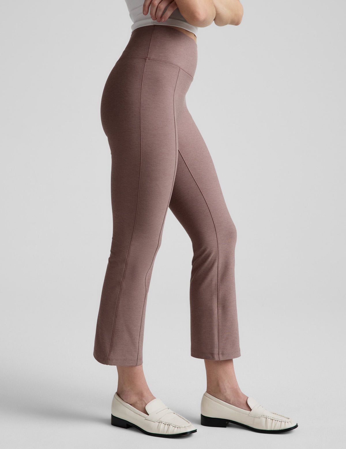 Spacedye™ Pintuck Kick Flare High Waisted Pant
