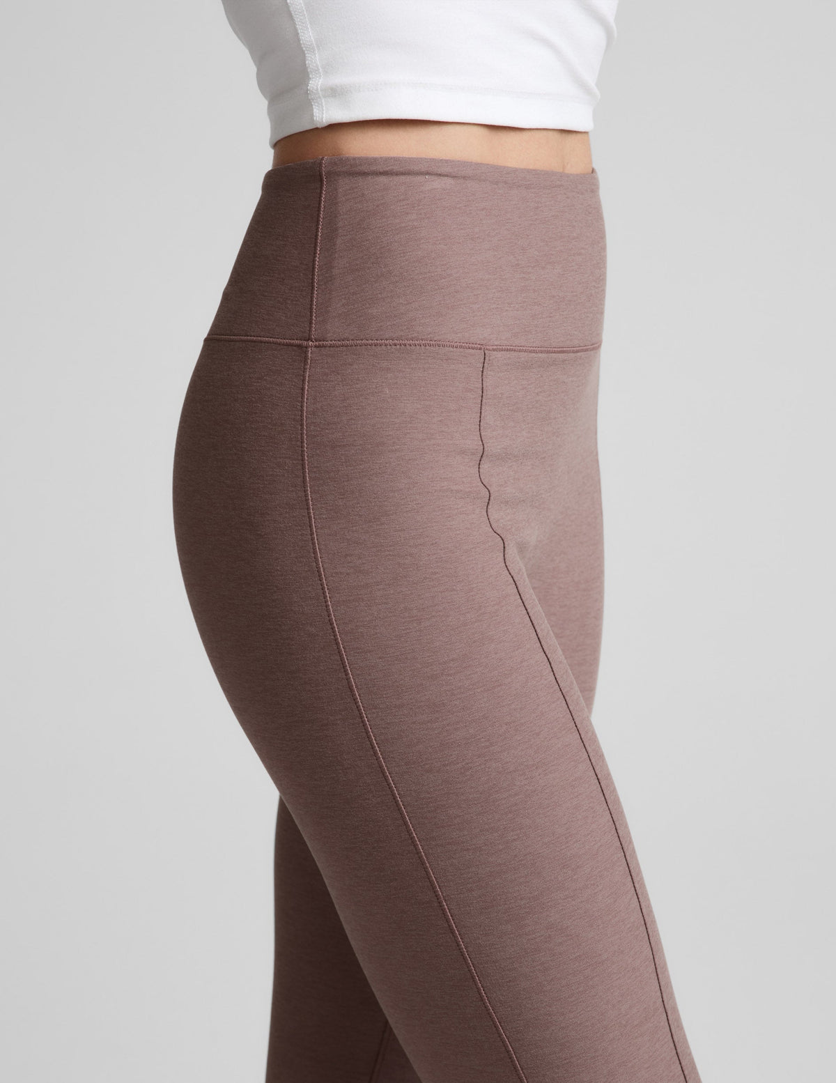 Spacedye™ Pintuck Kick Flare High Waisted Pant