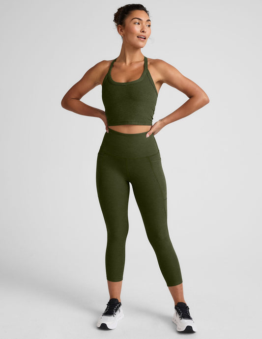 Spacedye™ Out Of Pocket High Waisted Capri Legging 26"