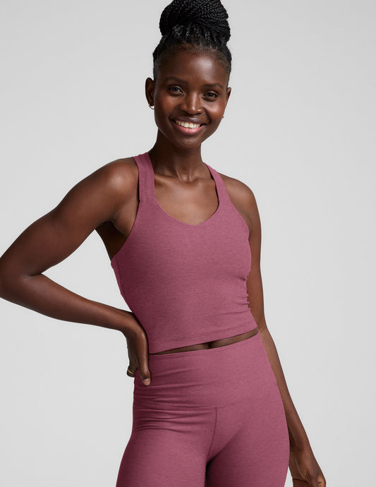 Spacedye™ Twist Through Cropped Tank