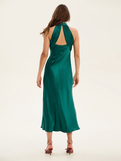 Seychelles Dress in Alpine Green