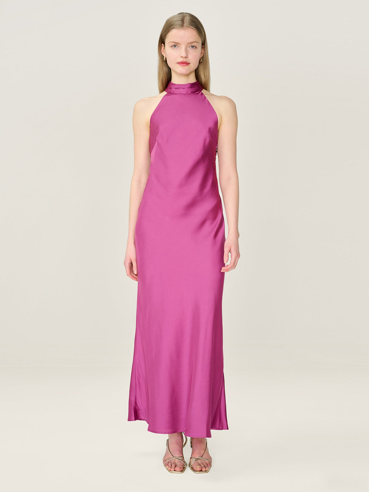 Seychelles Dress in Magenta