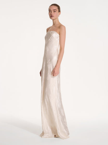 Sicily Dress in Ivory