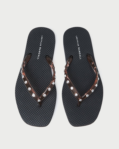Taryn Brown Jelly Flip Flop