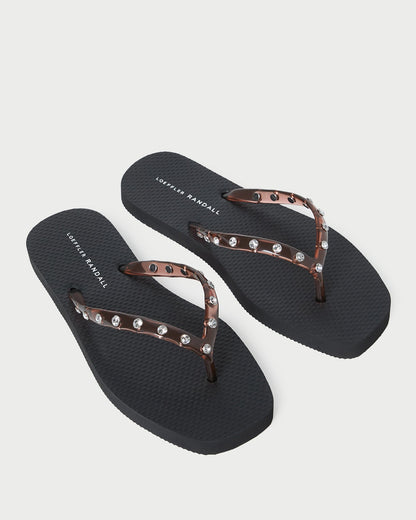 Taryn Brown Jelly Flip Flop
