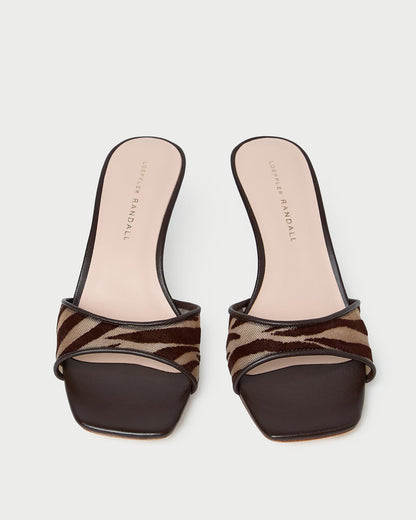Tavia Zebra Mesh Mule
