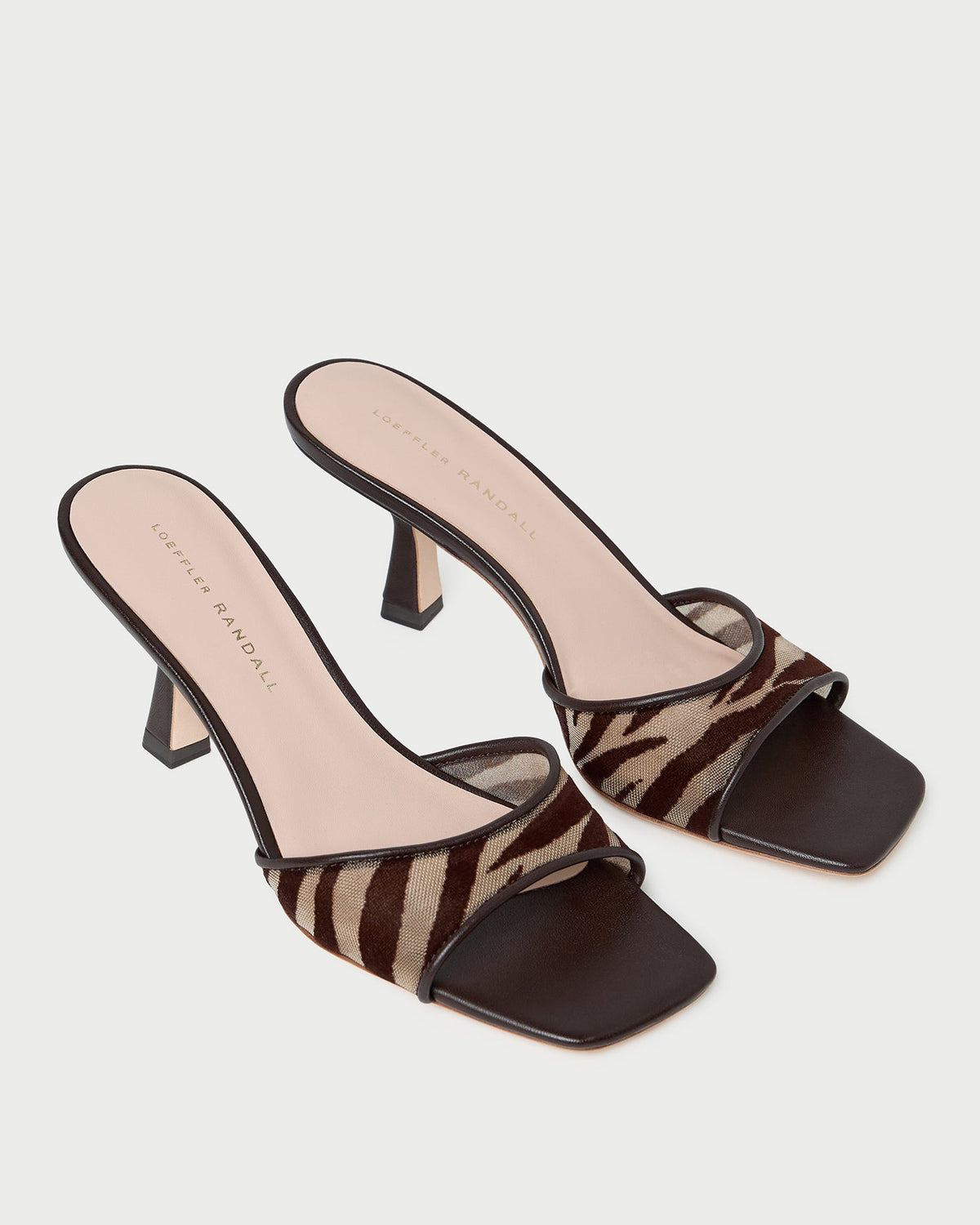 Tavia Zebra Mesh Mule