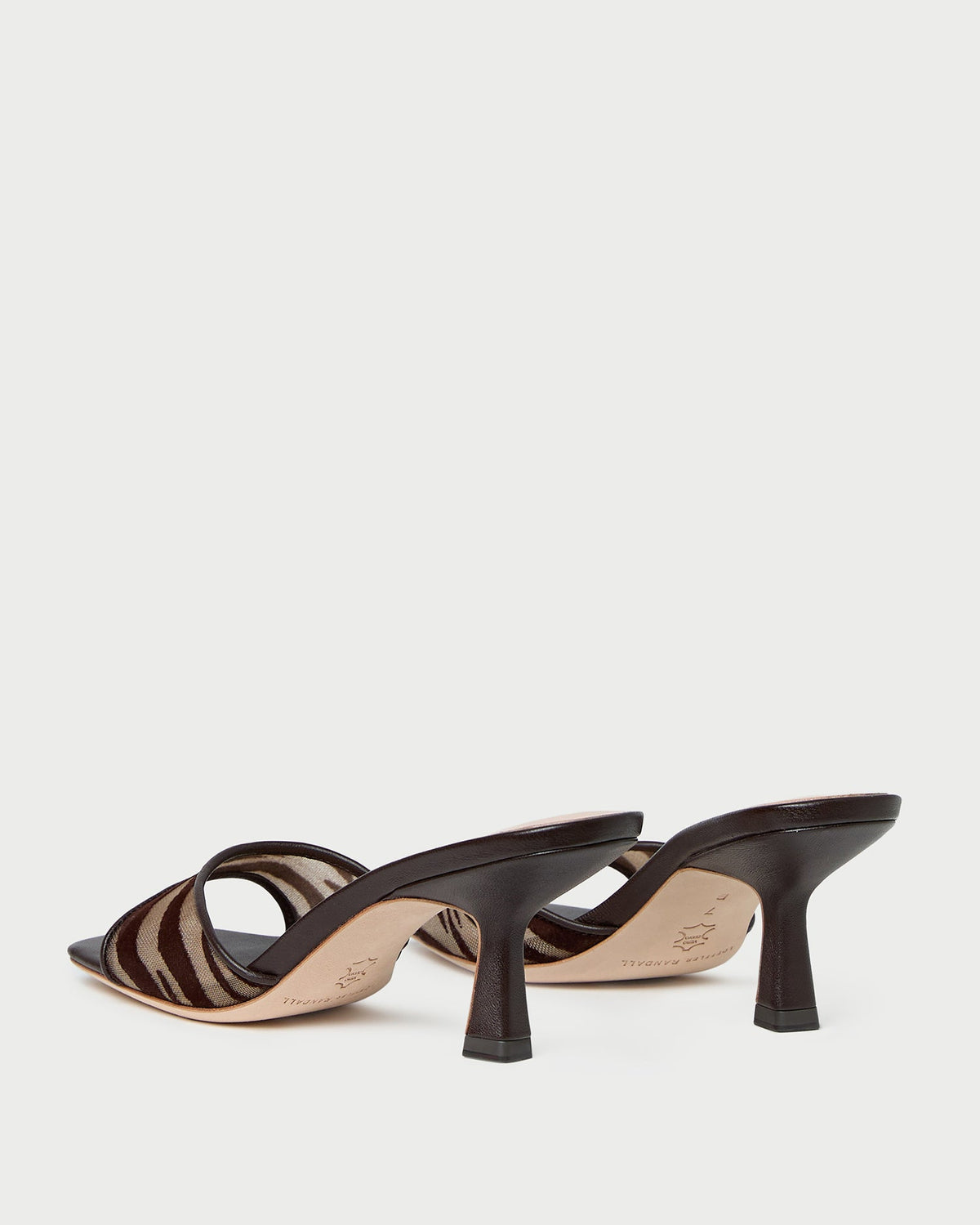 Tavia Zebra Mesh Mule