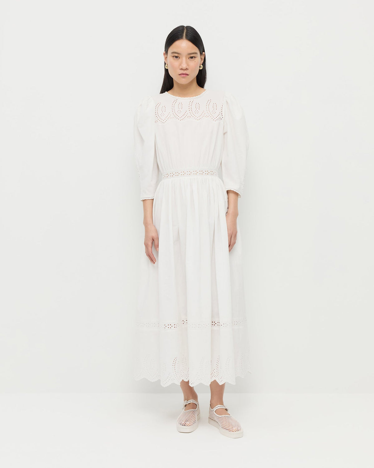 Thelma Eyelet Dress