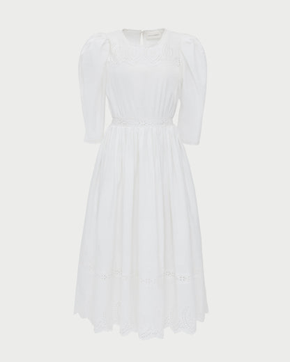 Thelma Eyelet Dress