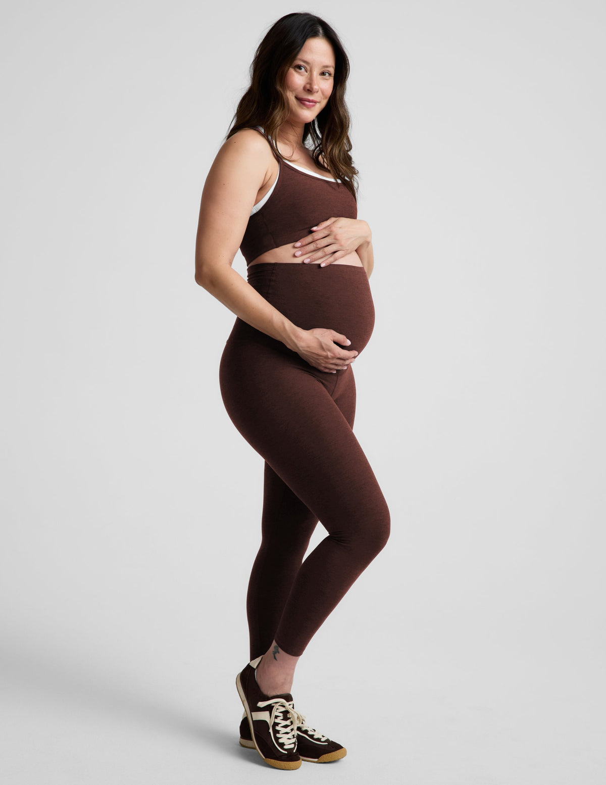 Spacedye™ Love the Bump Midi Maternity Legging